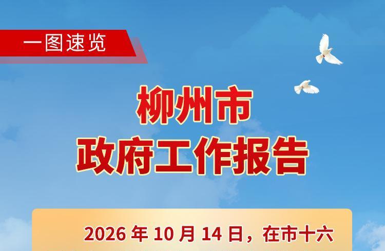 一图速览 | 柳州市政府工作报告